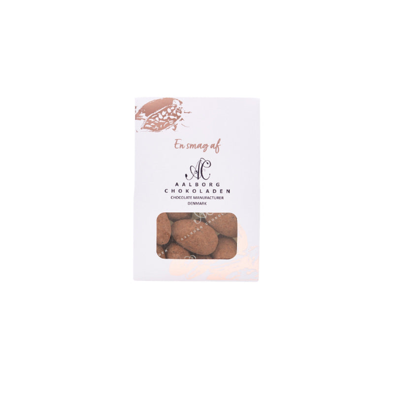 Kakaomandler med mørk chokolade fra Aalborg 45 g