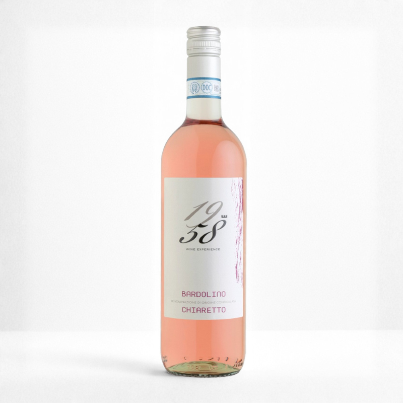 1958 Bardolino Chiaretto Rosé DOC italiensk rosévin 75 cl