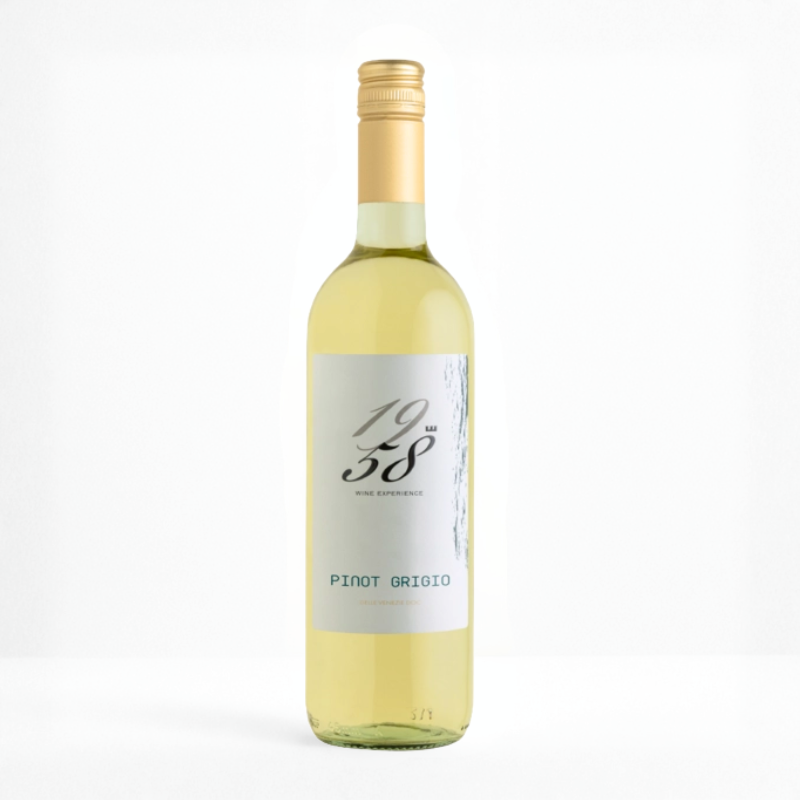 1958 Veneto Pinot Grigio italiensk hvidvin fra Veneto 75 cl 12% vol.