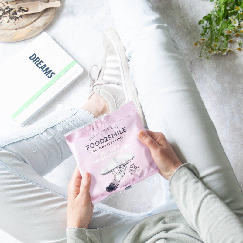 Food2Smile skumfiduser med sukkerfri sødme
