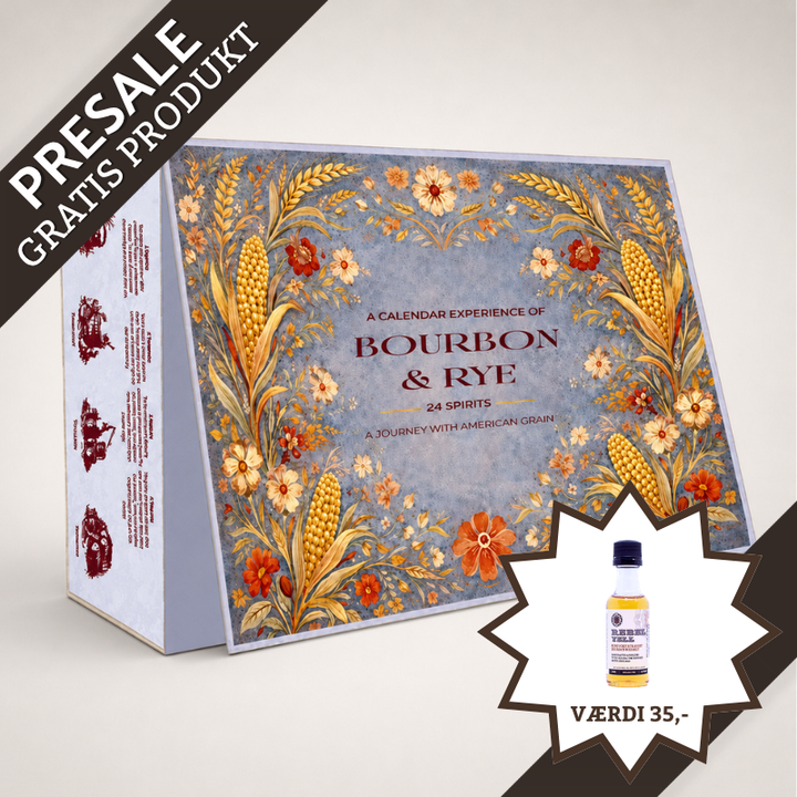 Bourbon &amp; Rye whiskyjulekalender 2026 – presale 2026