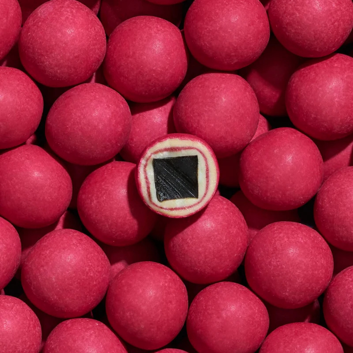 Crispy Raspberry med hvid chokolade og hindbær