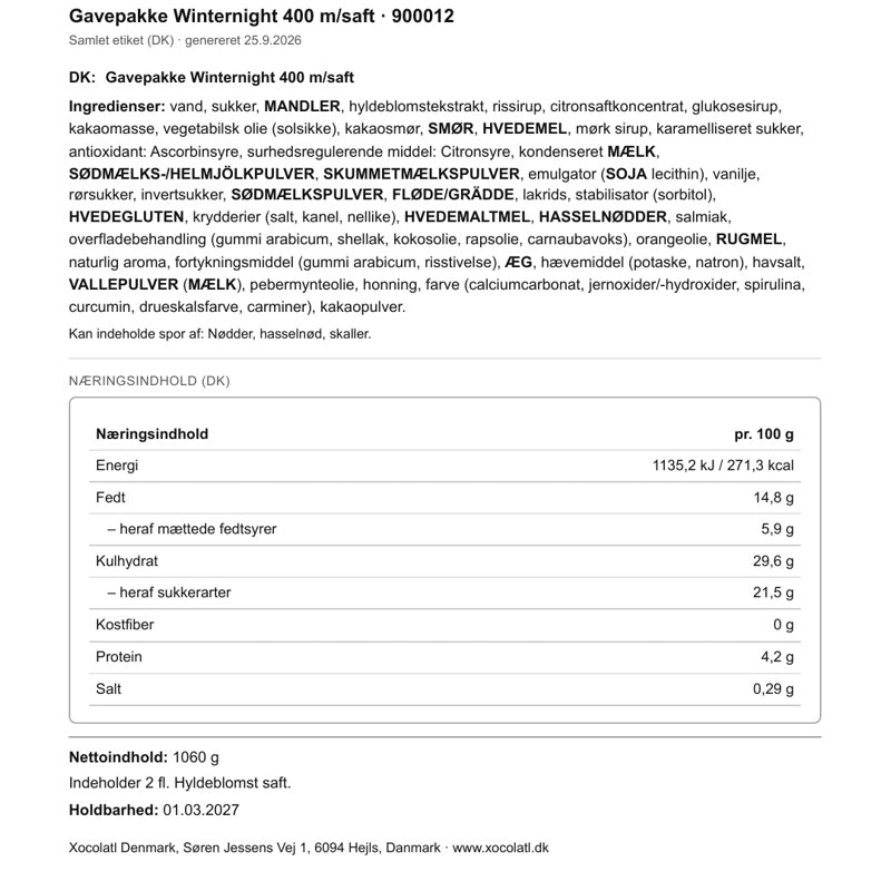 Varedeklaration