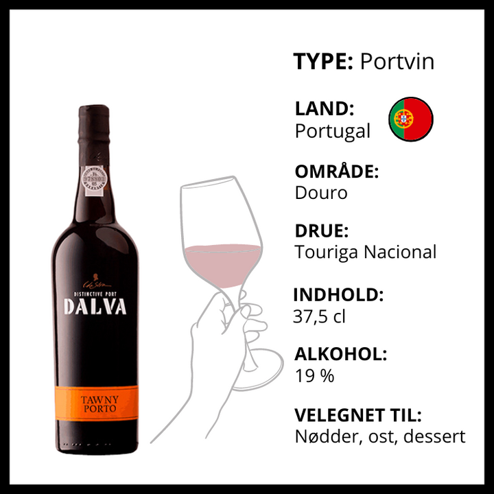 Dalva Tawny Porto – 37,5 cl – produktvisning 2