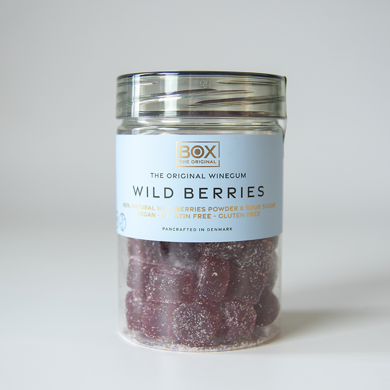 Box The Original Just The Winegum - Wild Berries Tube 170 g fra Box The Original