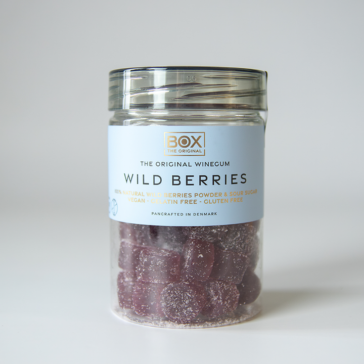 Box The Original Just The Winegum - Wild Berries Tube 170 g fra Box The Original