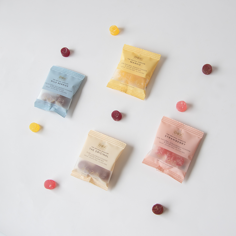 Box The Original vingummi med lakrids