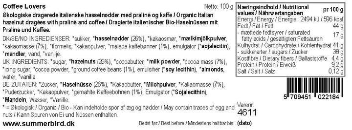Summerbird chokolade med karamel