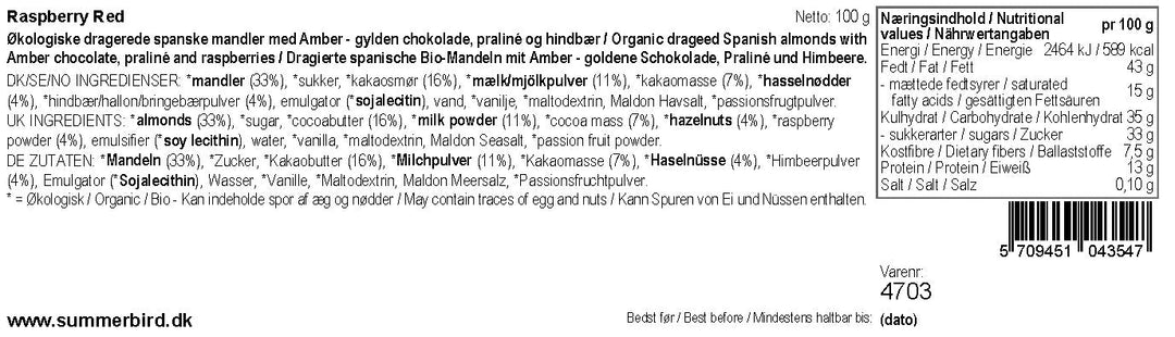 Summerbird chokolade med mælkechokolade