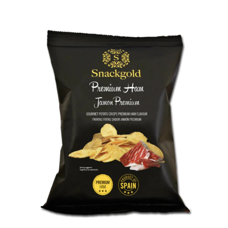 Chips med smag af Iberisk skinke