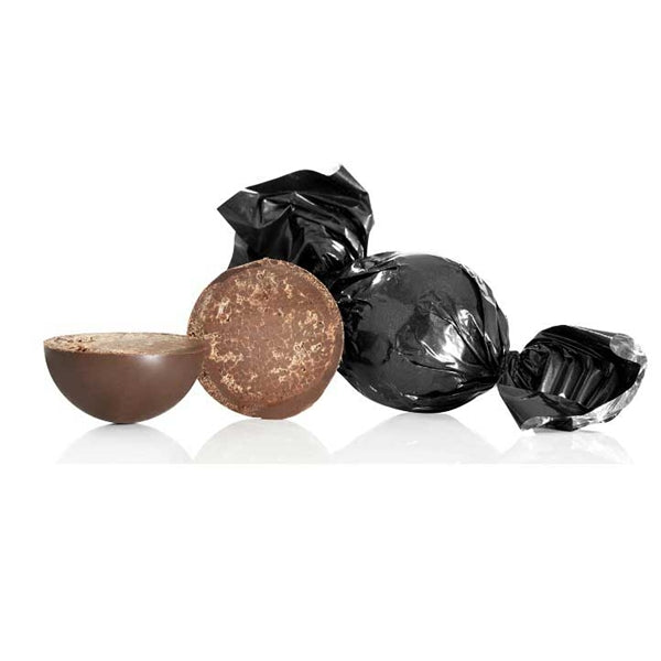 Fyldte Chokoladekugler mørk chokolade med Espressokaffe - Sort 1 kg fra Chokoladehimlen
