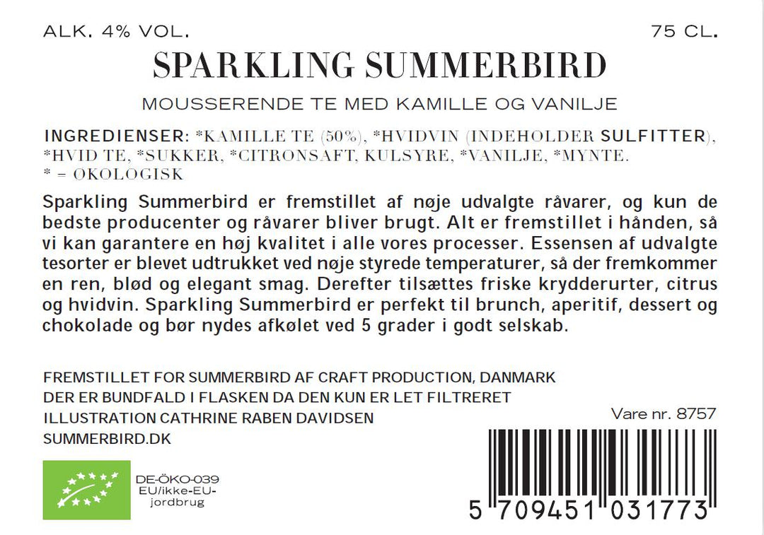 Summerbird delikatesse med vanilje