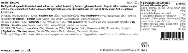 Amber Hasselnødder, Summerbird