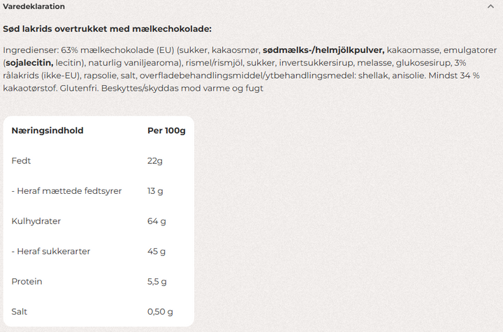A - Mini (Flowpack) Lakrids by Bülow - 2 LAKRIDSKUGLER PR. PAKKE