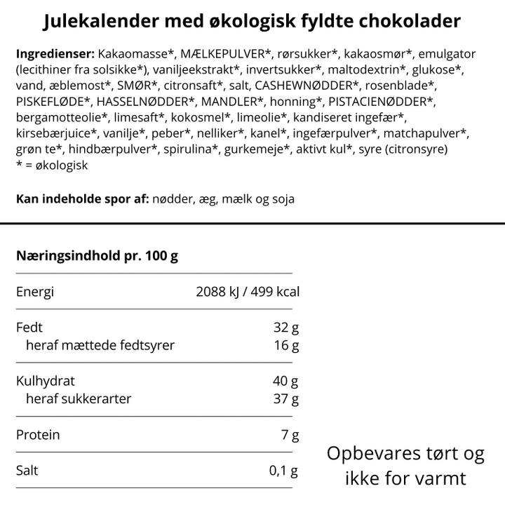 Anker Chokolade julekalender til 2 personer – visning 2