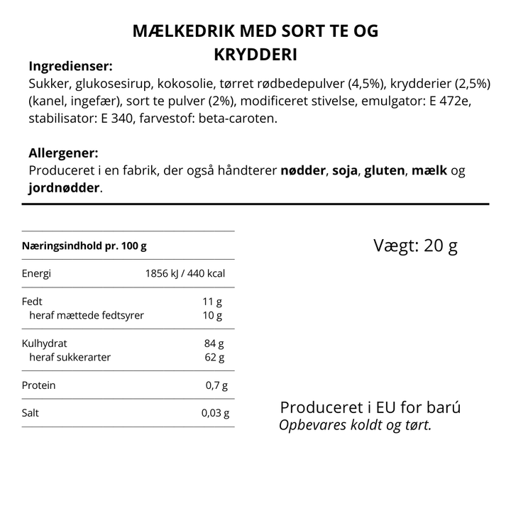 Barú delikatesse med varm romsødme