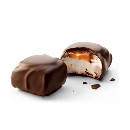 Barú skumfiduser med mørk chokolade