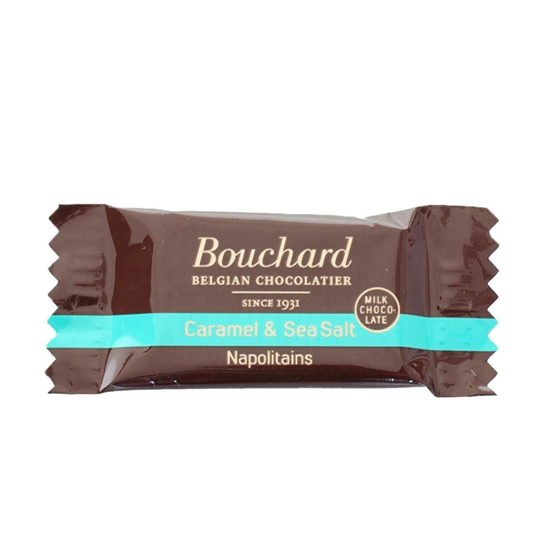 Bouchard chokolade med karamel og havsalt
