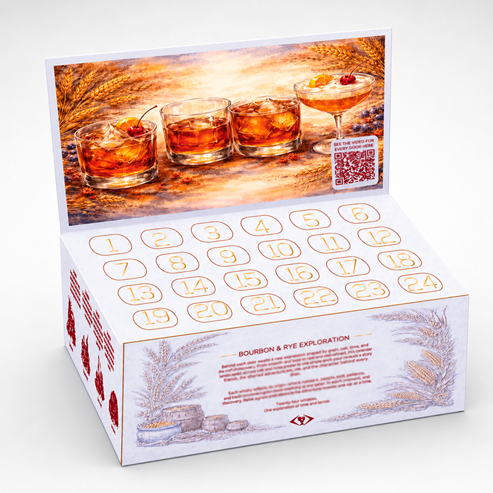 Bourbon &amp; Rye whiskyjulekalender 2026 – visning 2