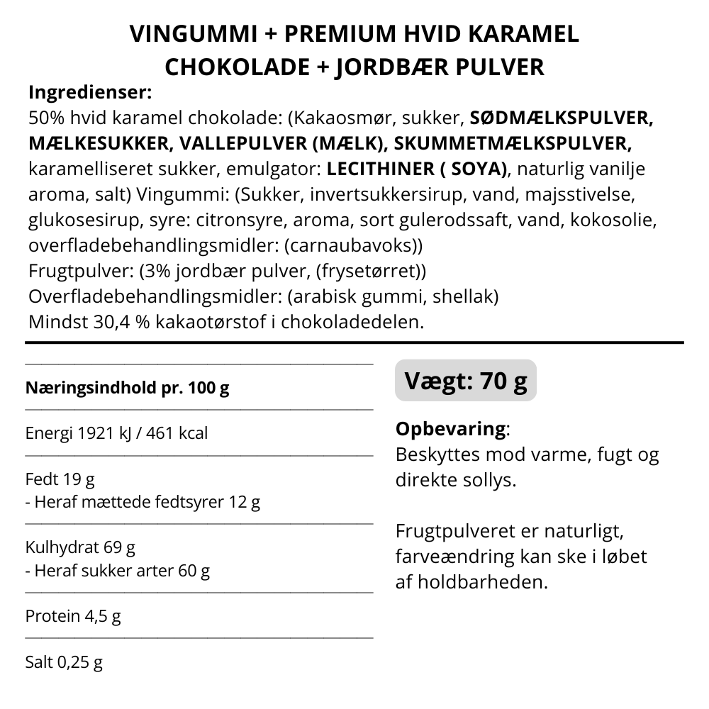 Box The Original vingummi med karamel