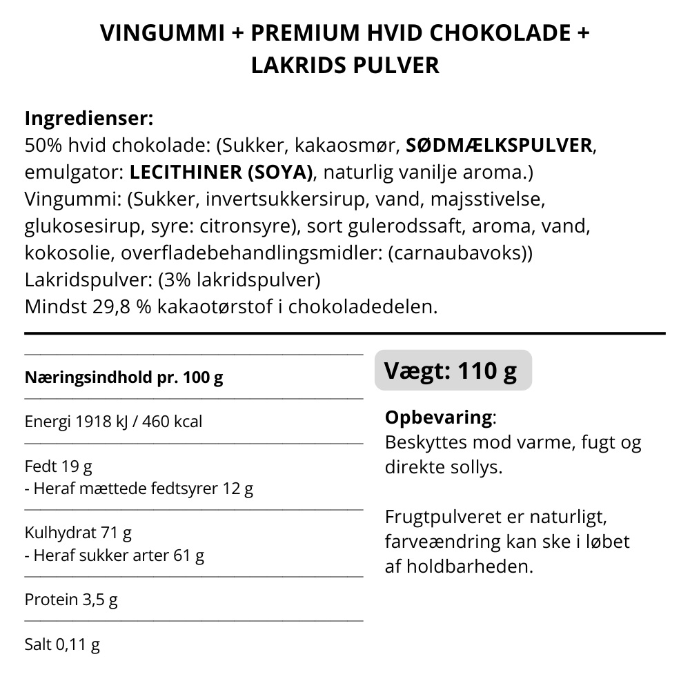 Box The Original The Original Winegum - Tube Small 110 g
