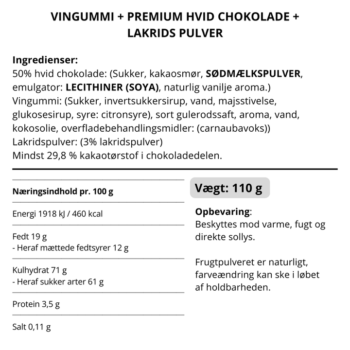 Box The Original The Original Winegum - Tube Small 110 g