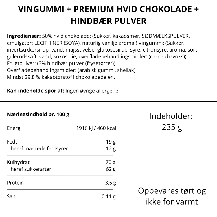 Box The Original Heartbox - Raspberry 235 g