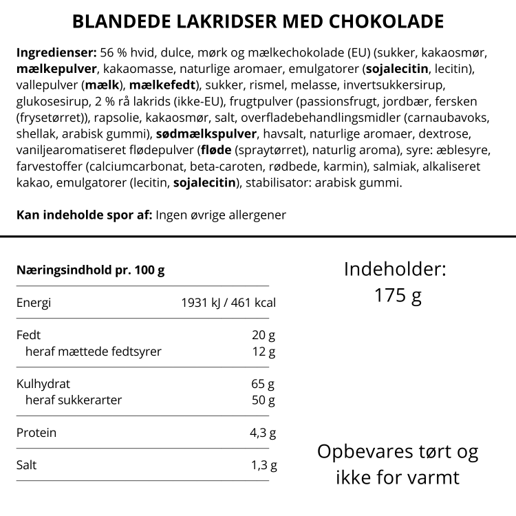 LOVE Selection Box fra Lakrids by Bülow 175 g