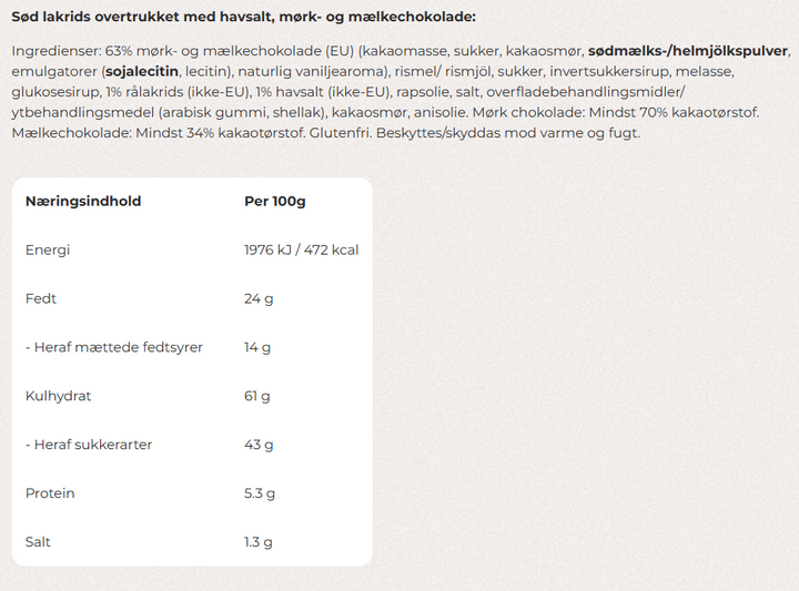 F - Mini (Flowpack) Lakrids by Bülow - 2 LAKRIDSKUGLER PR. PAKKE