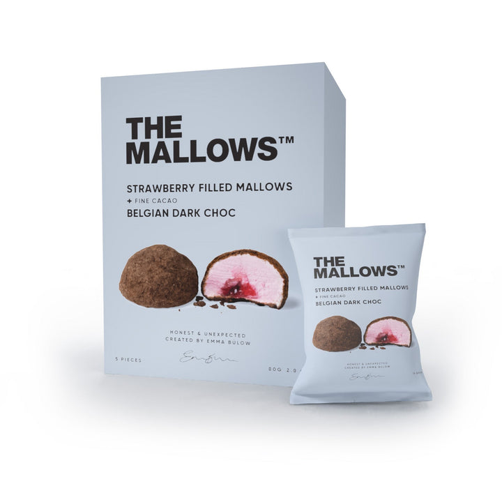 The Mallows skumfiduser med mørk chokolade