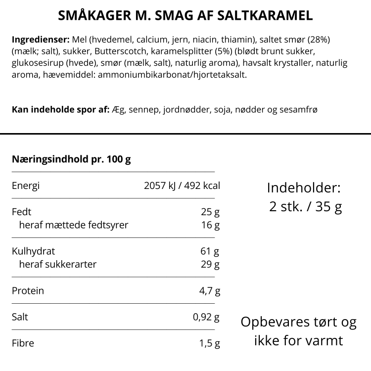 Cartwright &amp; Butler karameller med saltkaramel