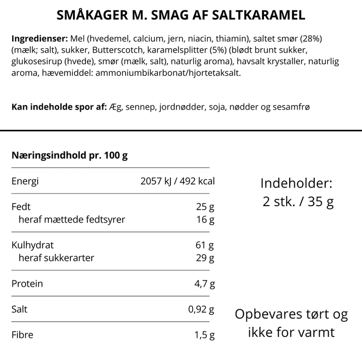 Cartwright &amp; Butler karameller med saltkaramel