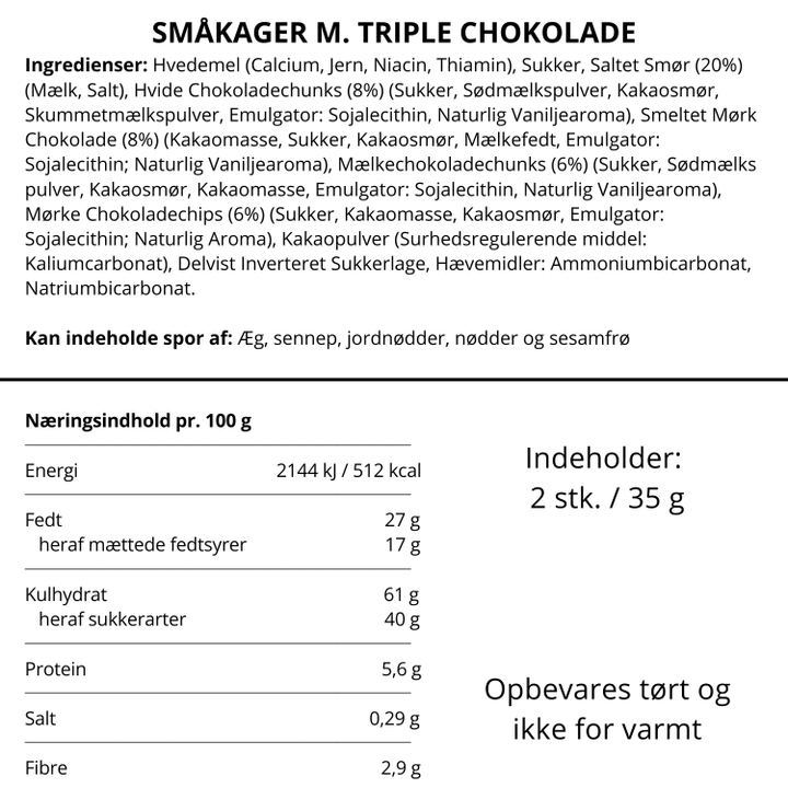 Cartwright &amp; Butler chokolade med mørk chokolade