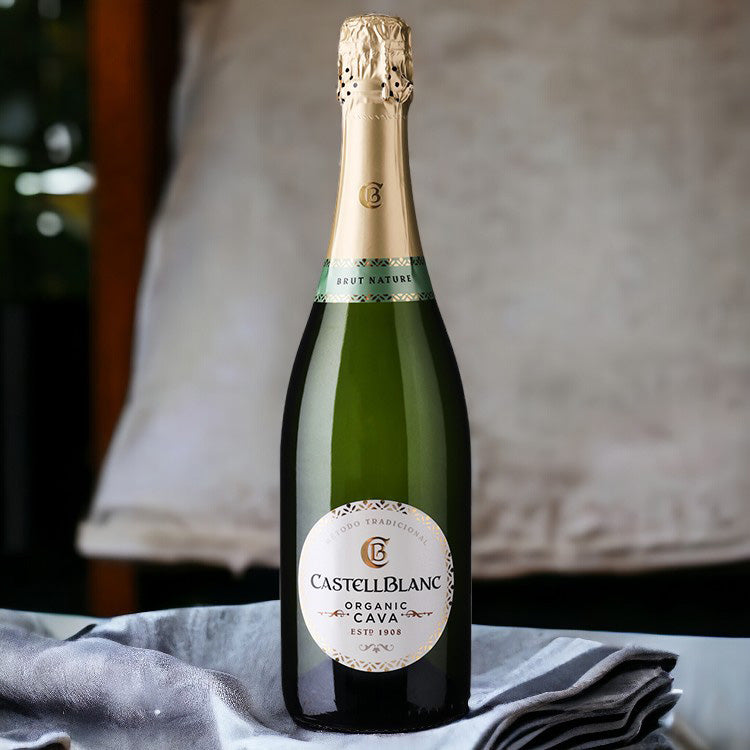 Castellblanc Organic Brut Nature Cava – Økologisk – produktvisning 3