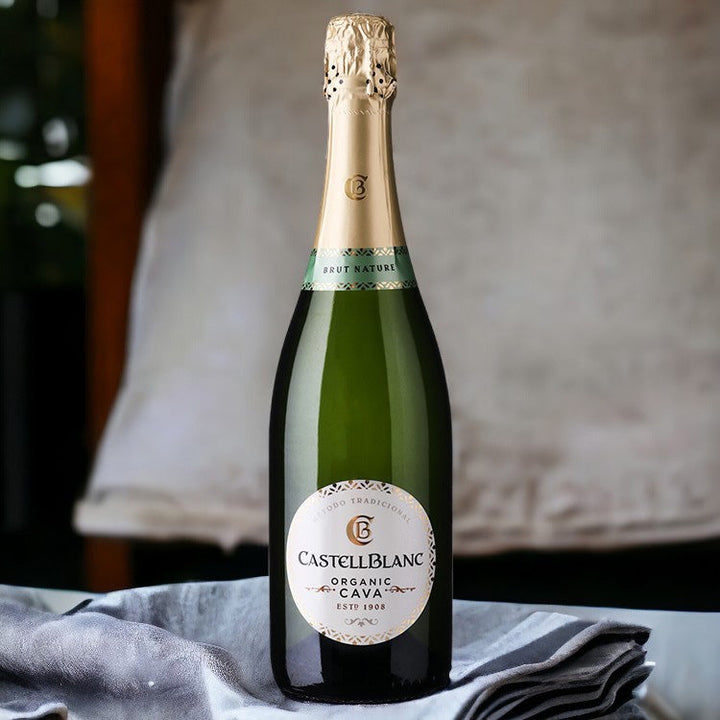 Castellblanc Organic Brut Nature Cava – Økologisk – produktvisning 3