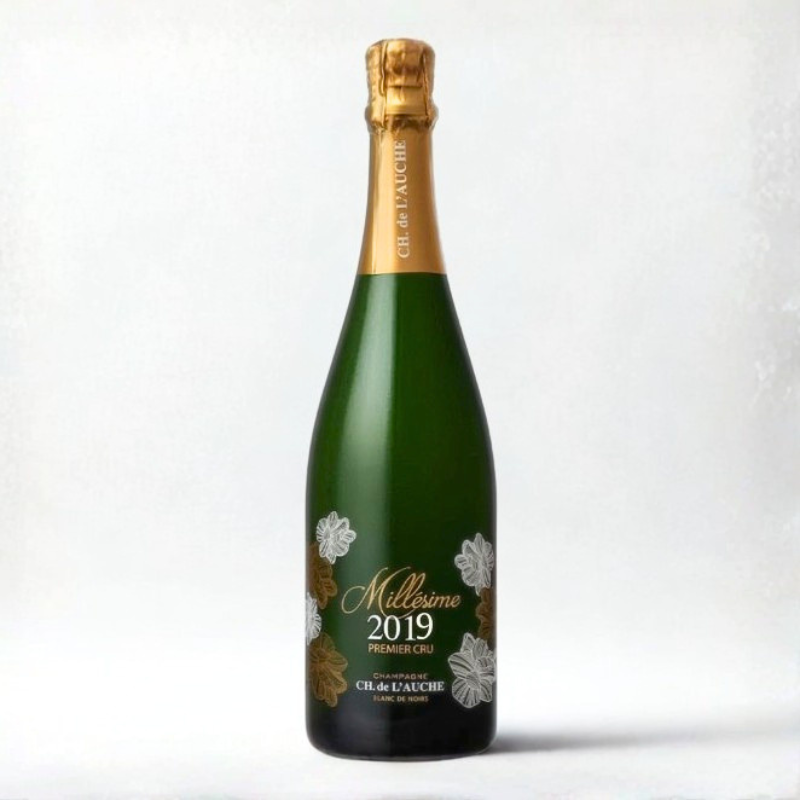 Champagne Premier Cru 2019 CH. de L’Auche fransk champagne 75 cl 12,5% vol.