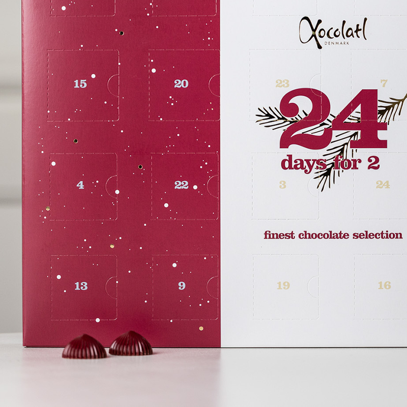 Xocolatl Finest Selection julekalender til 2 personer – visning 2