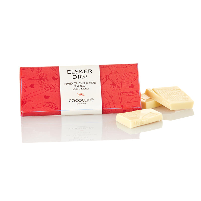 Chokoladeplade 'Elsker dig', Cocoture
