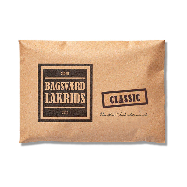 Bagsværd Lakrids Classic 160 g - Lakrids plade fra Bagsværd Lakrids – produktfoto 2