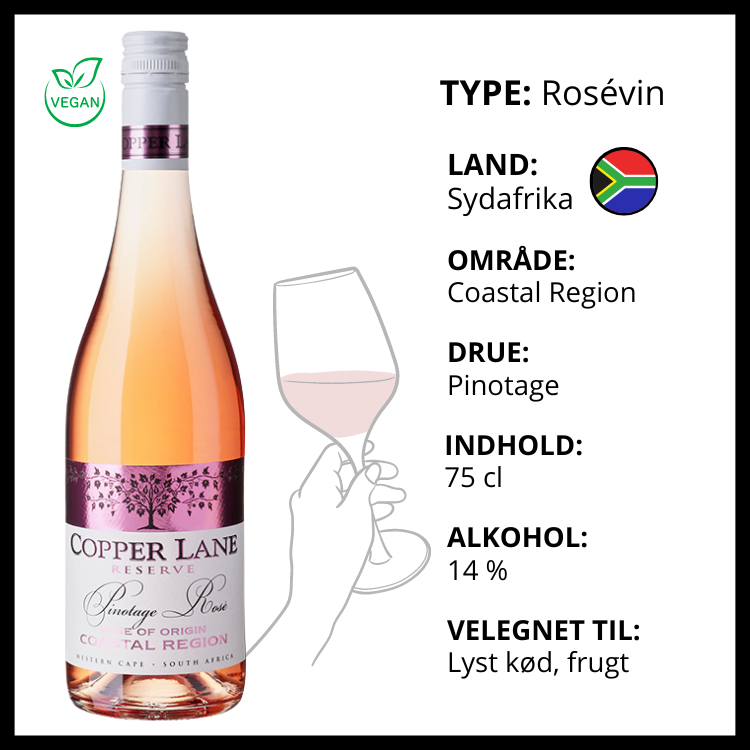 Copper Lane Reserve Pinotage Rosé – produktvisning 2
