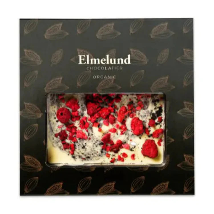 Elmelund Chocolatier lakrids med hvid chokolade