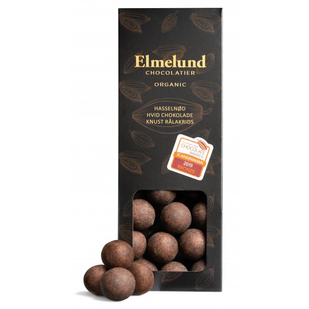 Elmelund Chocolatier lakrids med hvid chokolade