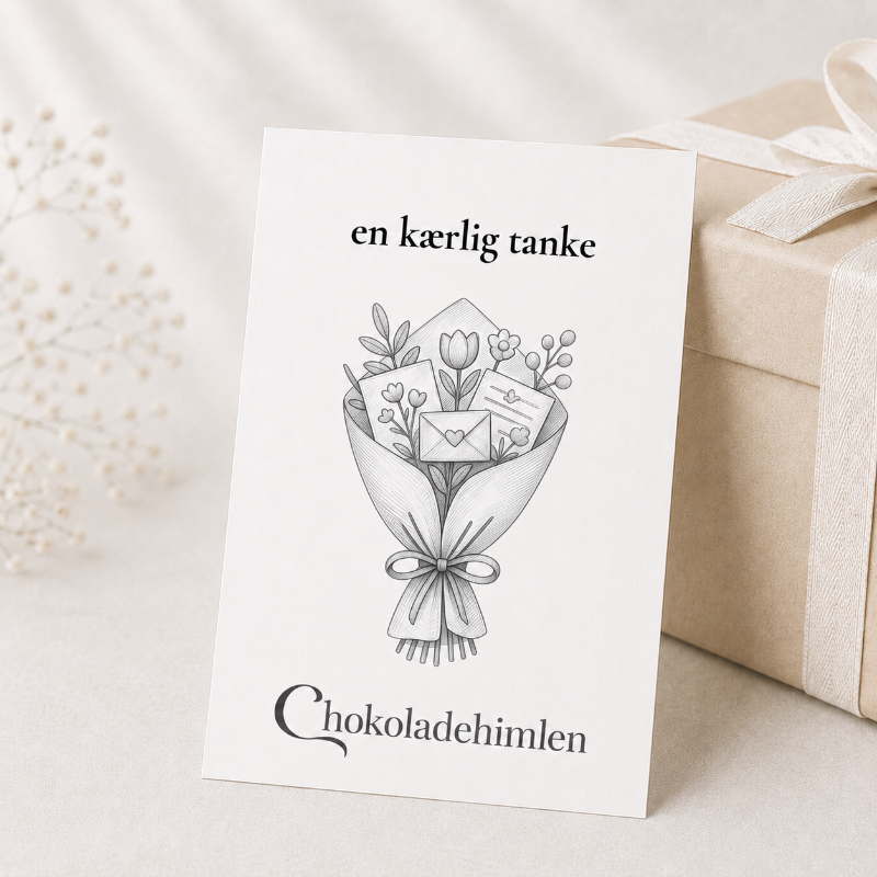 Chokoladehimlen kort - en kærlig tanke
