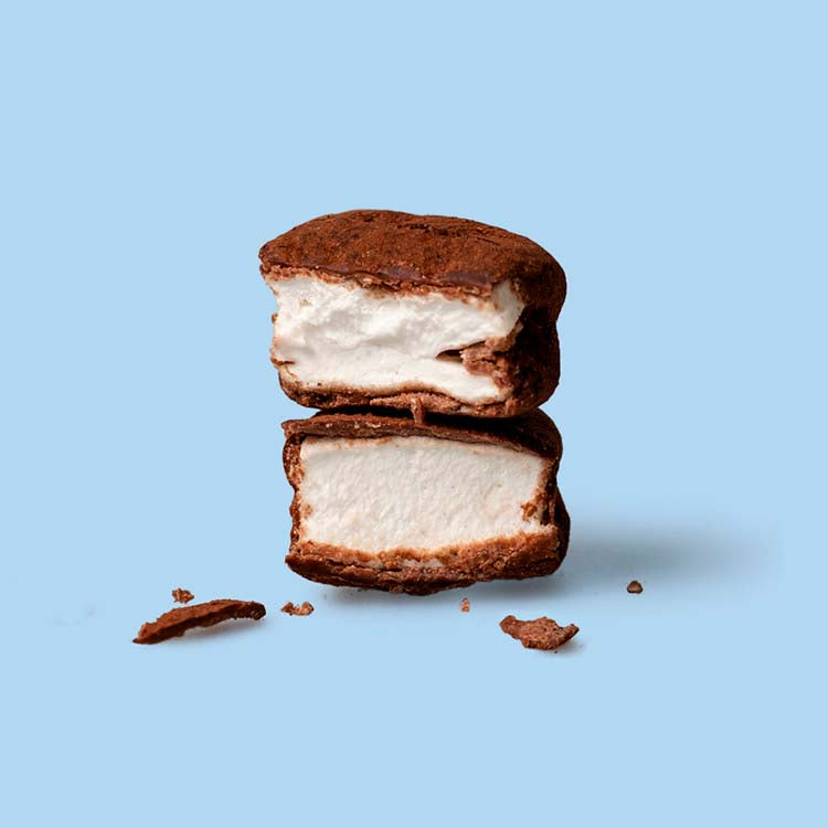 The Mallows skumfiduser med mørk chokolade