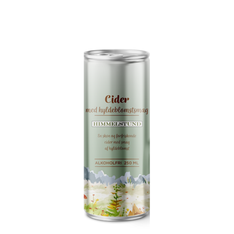 Himmelstund alkoholfri cider med hyldeblomst 250 ml