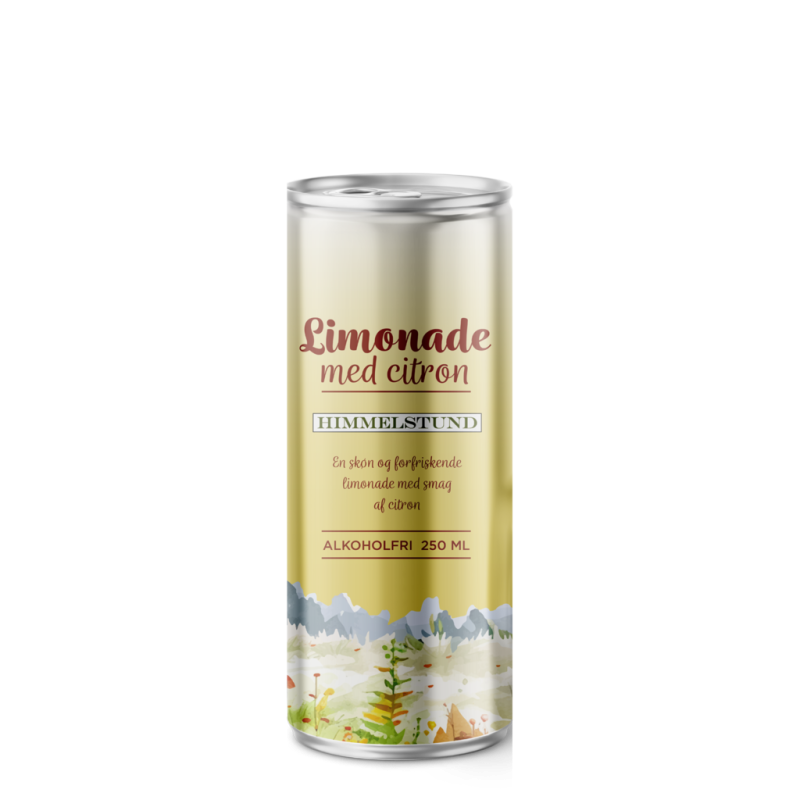 Himmelstund alkoholfri limonade med citron 250 ml