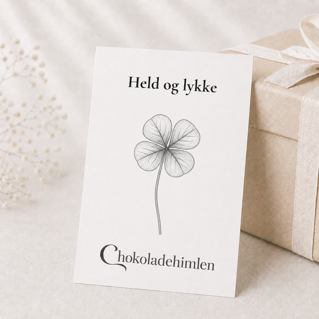 Chokoladehimlen kort - held og lykke