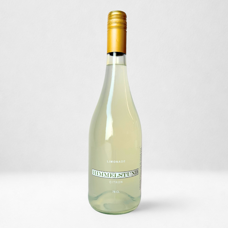 Himmelstund alkoholfri citronlimonade 75 cl med perlende frisk citronsmag