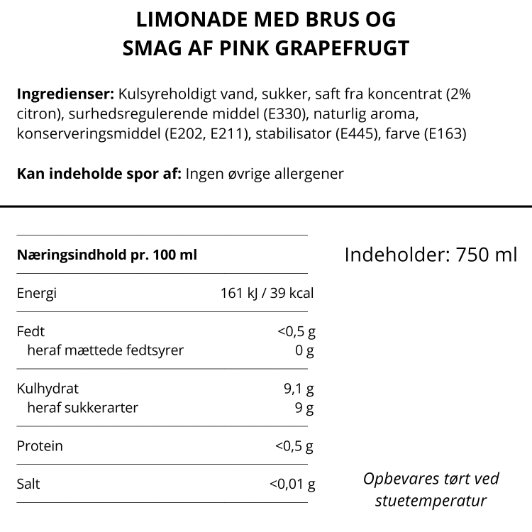 Himmelstund delikatesse med grapefrugt