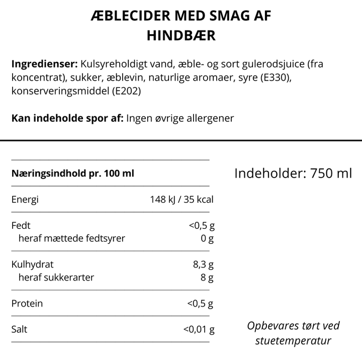 Himmelstund drik med hindbær